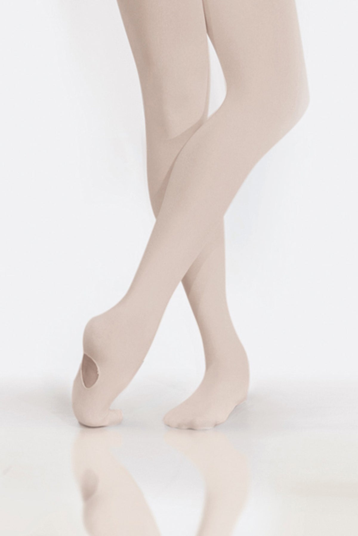 PREMIERE LIGHT PINK CONVERTIBLE TIGHTS - LADIES - DIV123
